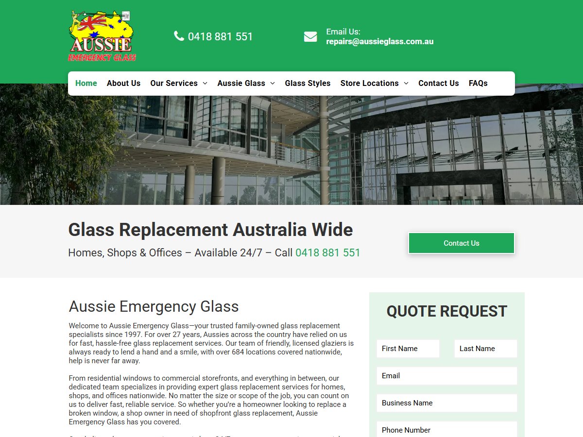 Glass Replacement Gold Coast