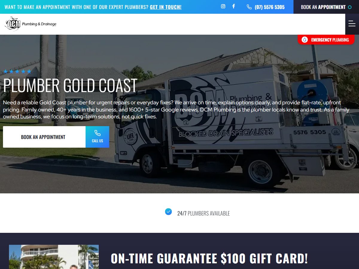 DCM Plumbing and Drainage