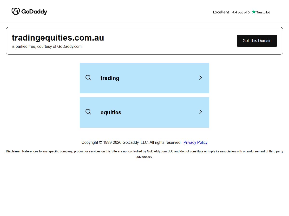 Trading Equities