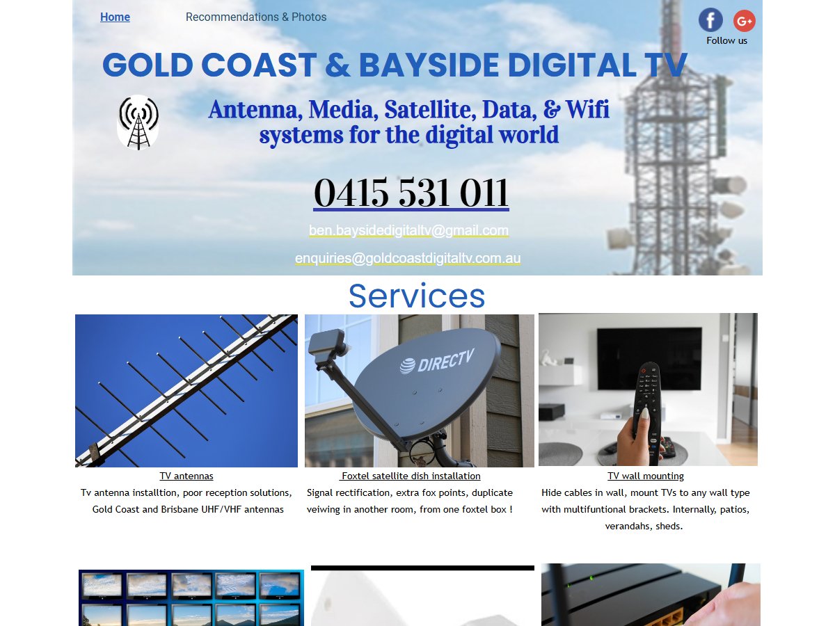 GOLD COAST DIGITAL TV