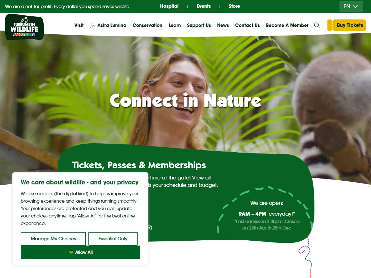 Currumbin Wildlife Sanctuary