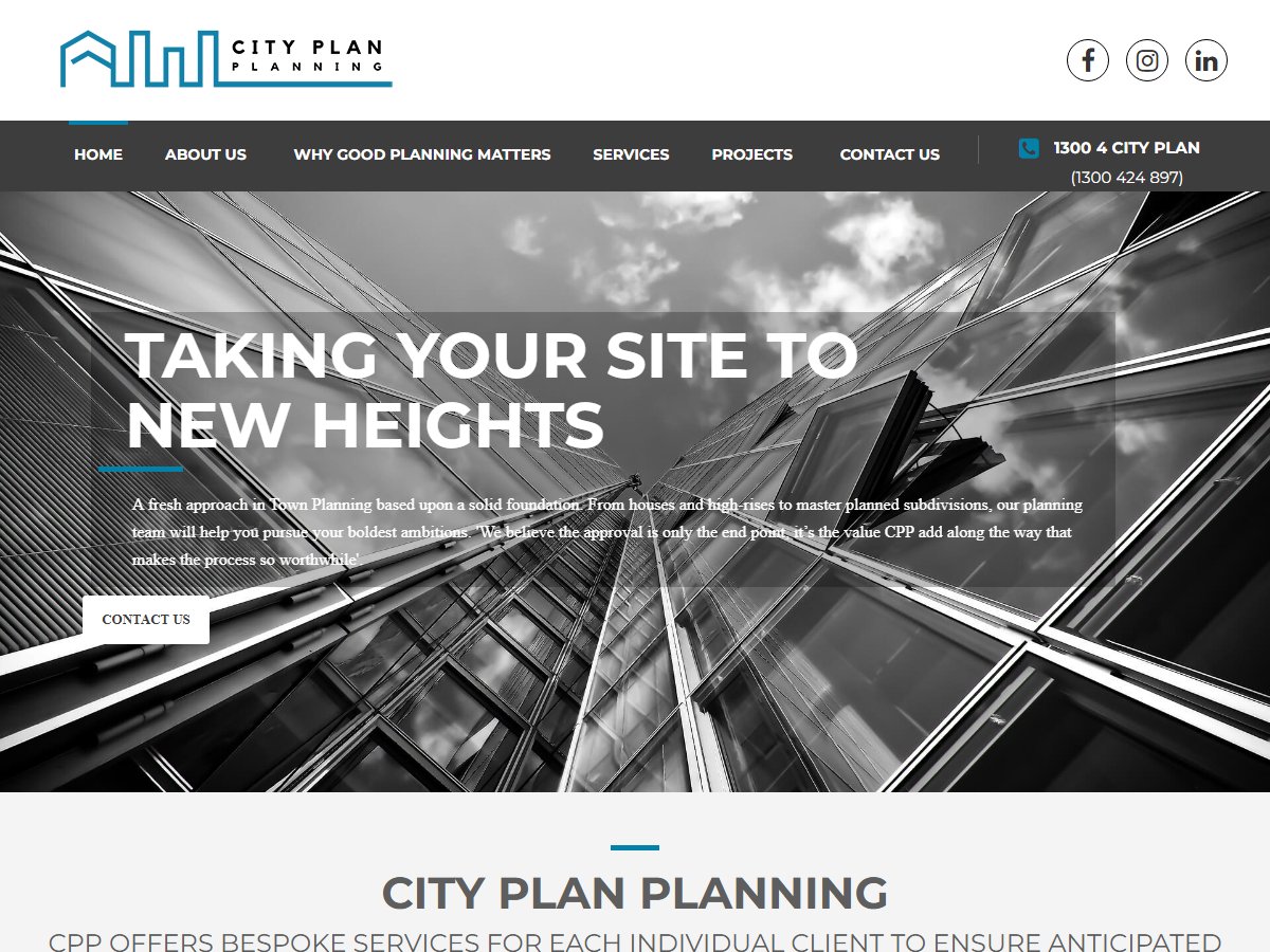City Plan Planning