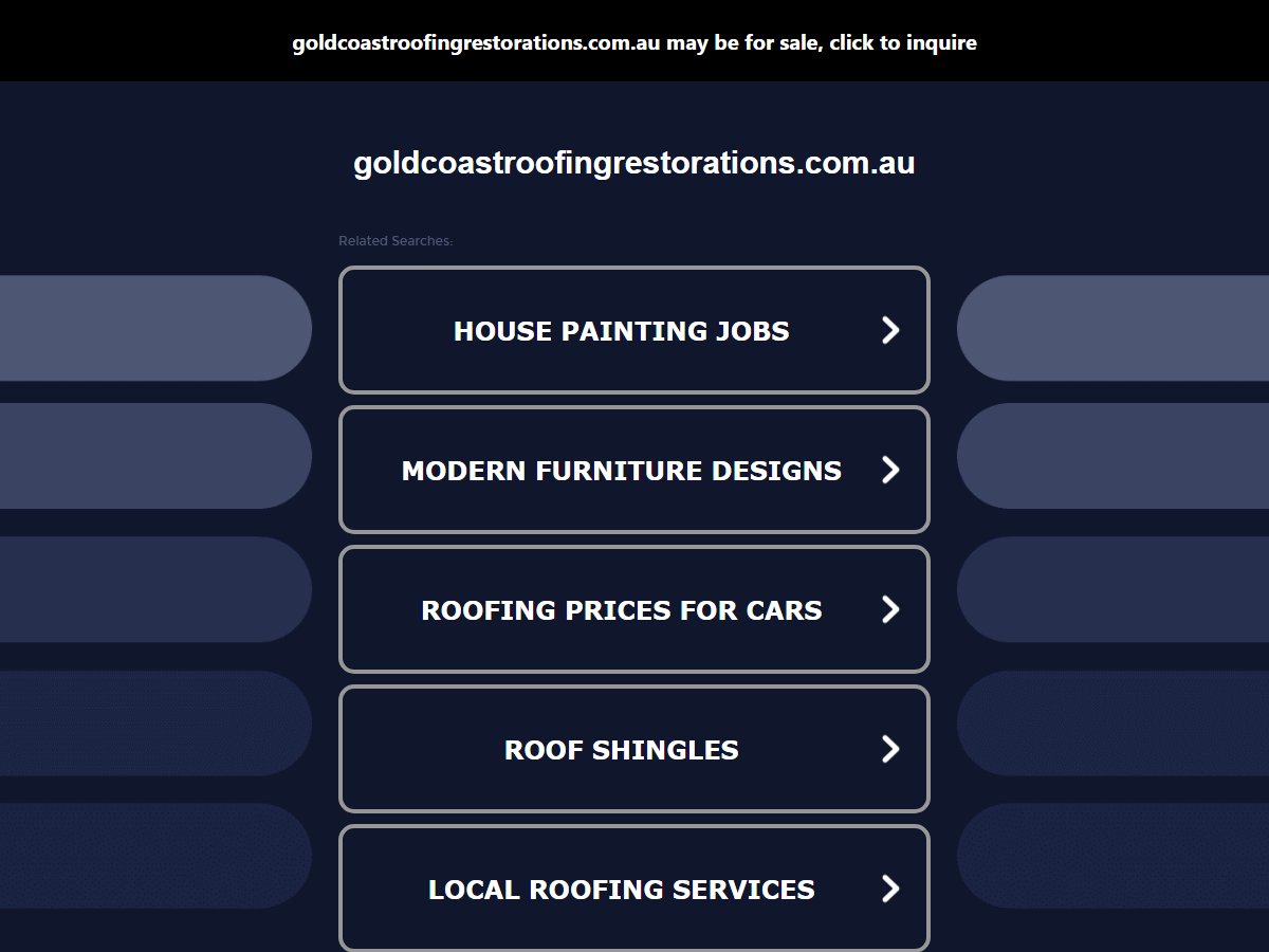 Gold Coast Roofing Restorations | Roof Painting | Roof Restorations