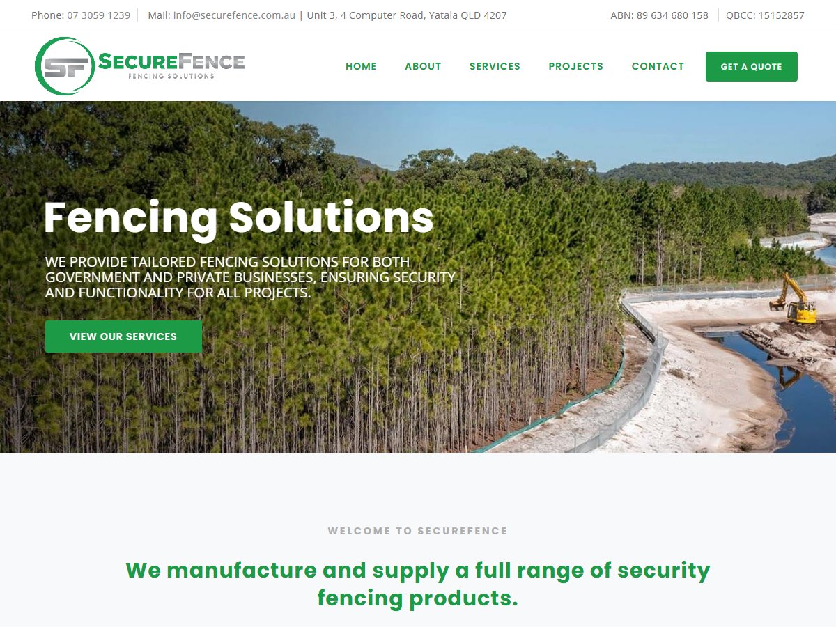 Secure Fence Fencing Solutions