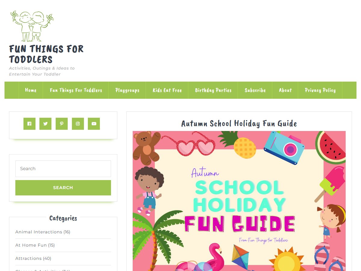 Fun Things for Toddlers