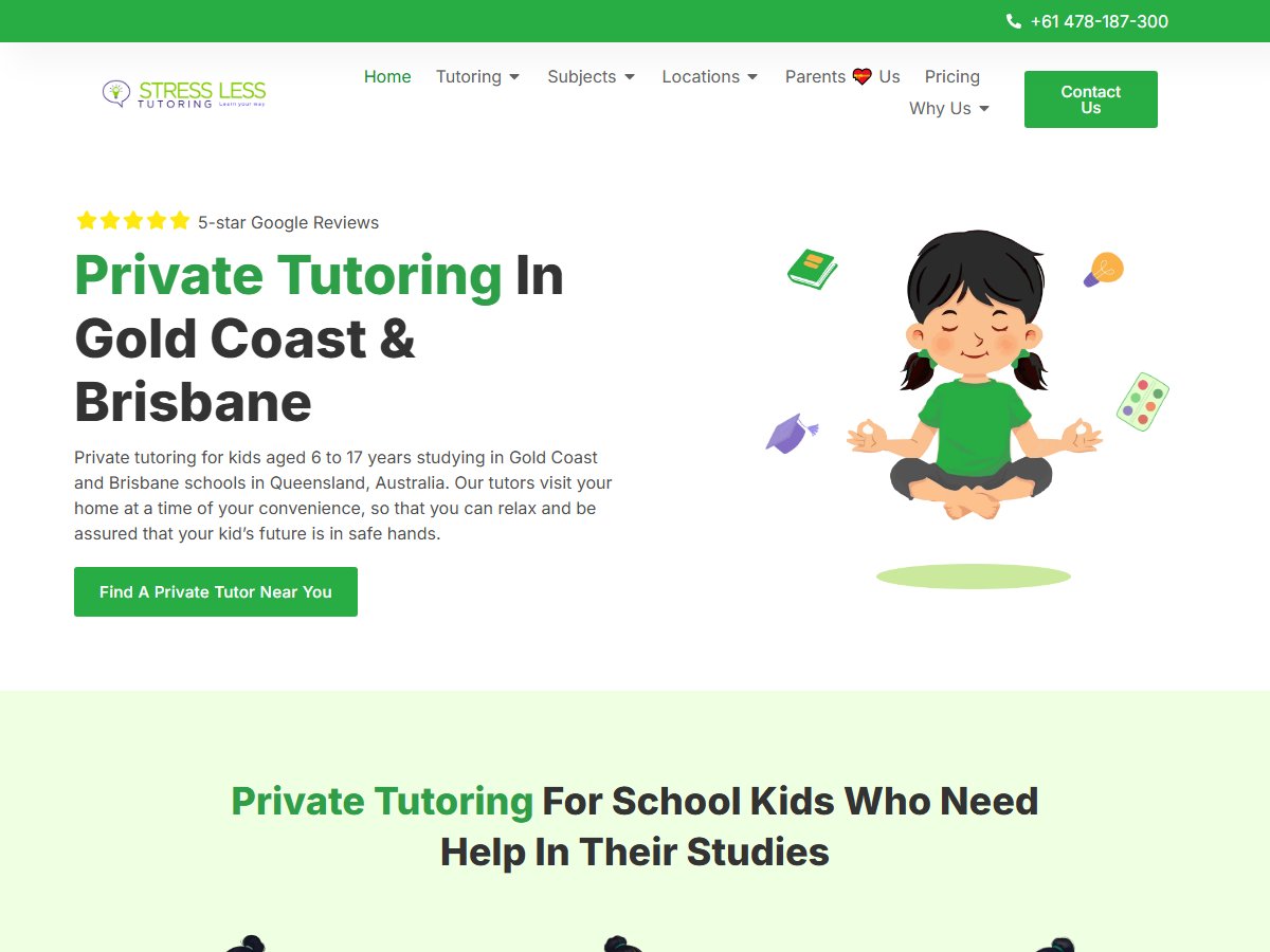 Stress Less Tutoring