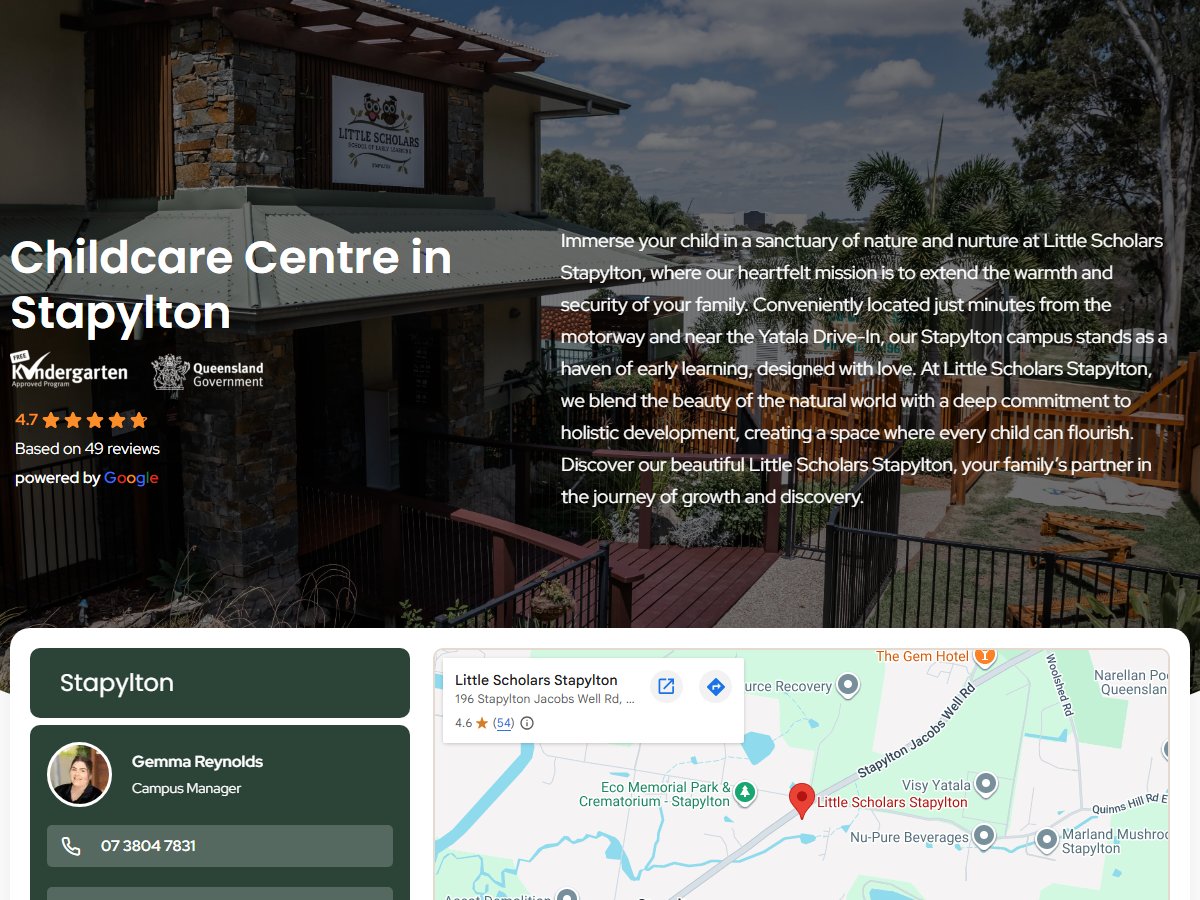 Little Scholars School of Early Learning Stapylton