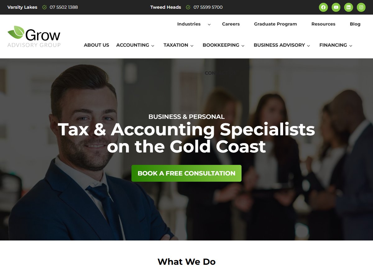 Grow Advisory Group Accountants Gold Coast