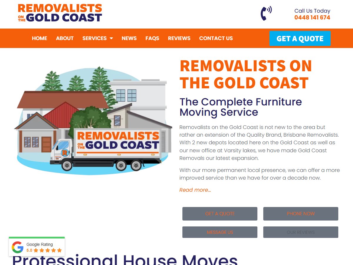 Removalists on the Gold Coast