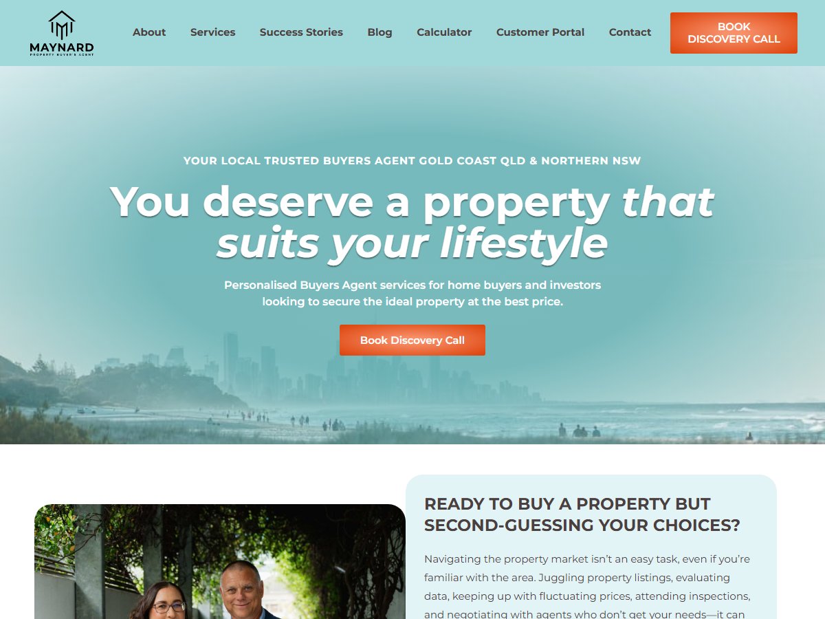 Maynard Property, Buyers Agents