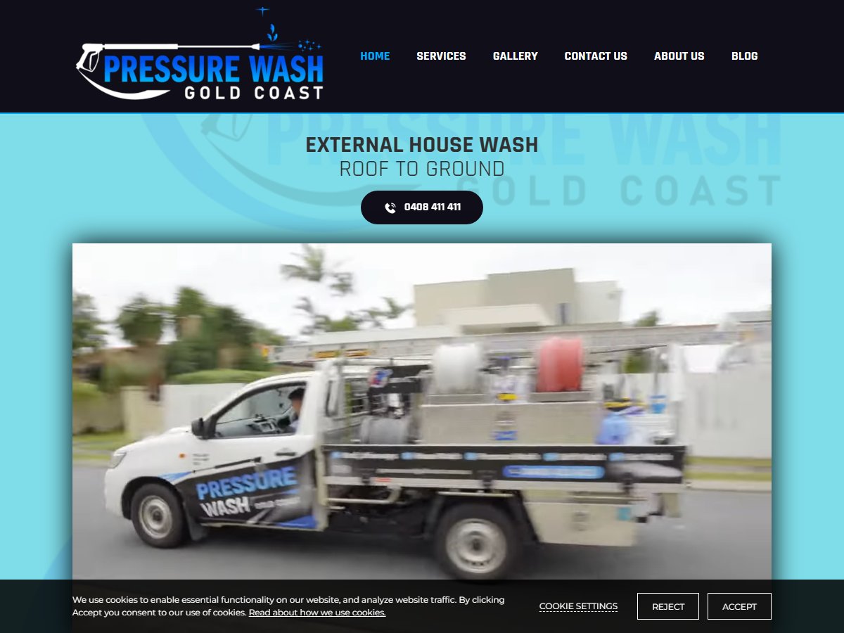 Pressure Wash Gold Coast