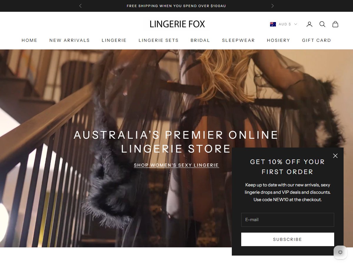 Lingerie Fox