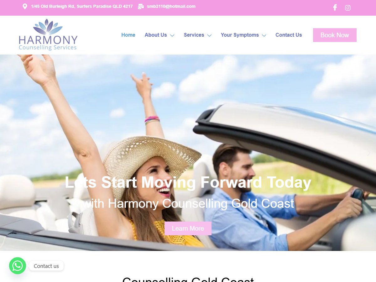 Harmony Counselling Gold Coast : Counselling Gold Coast