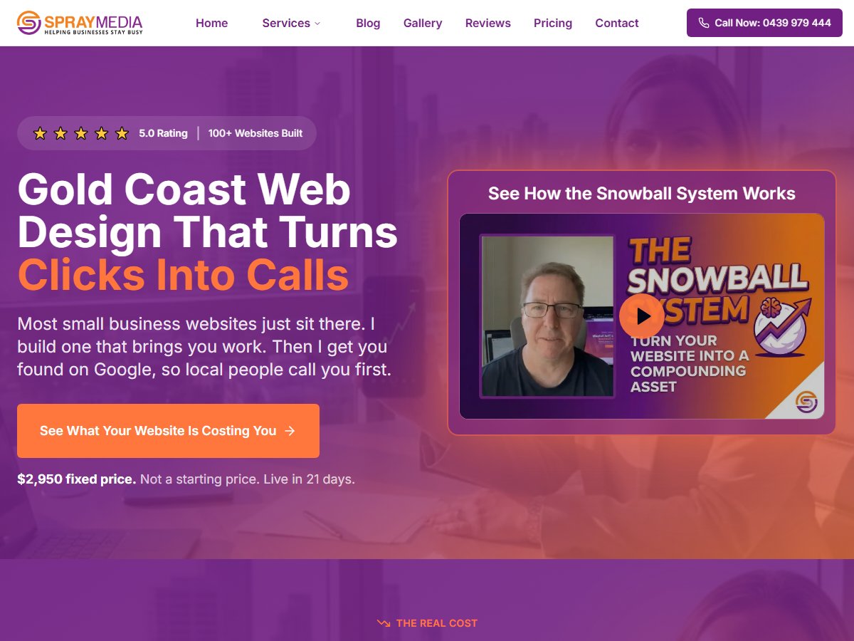 Spray Media – Website Designers