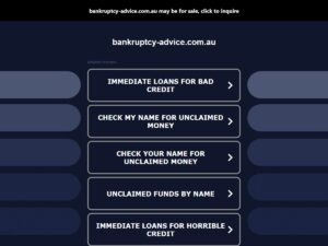 Bankruptcy Advice Pty Ltd