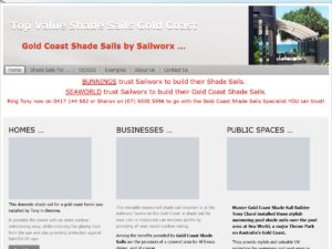 Gold Coast Shade Sails – Sailworx and Shade